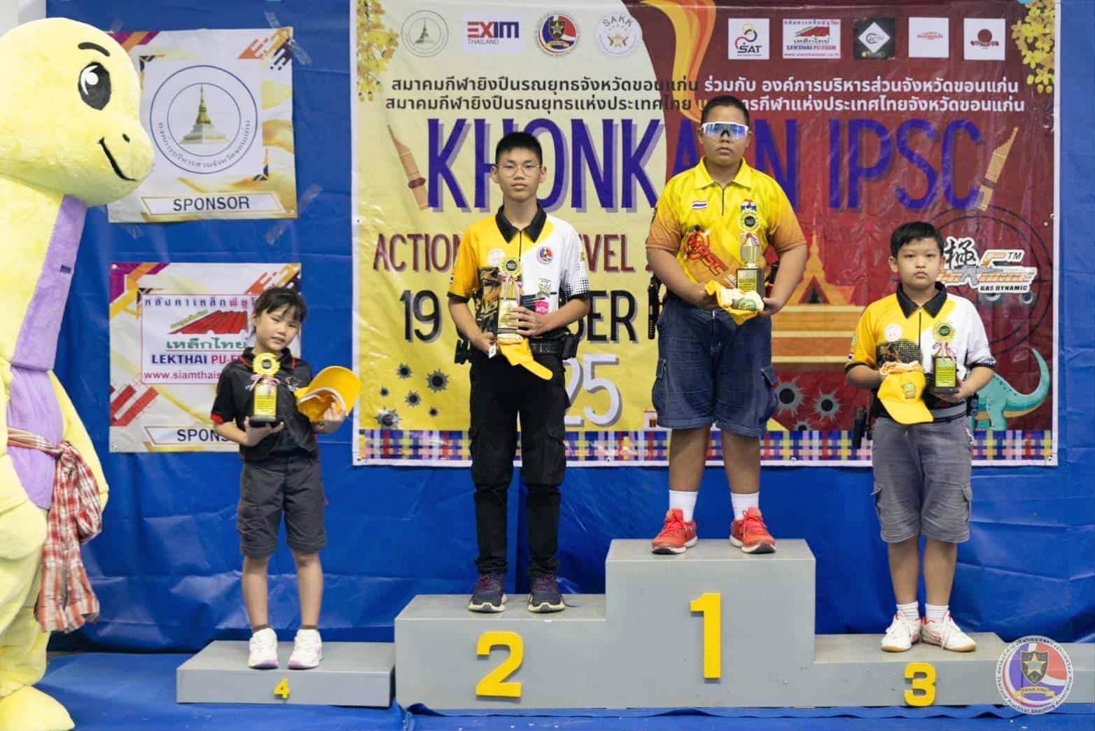 การแข่งขันยิงปืนรณยุทธอัดลมเบา KhonKaen IPSC Action Air Championship 2025 Lv.