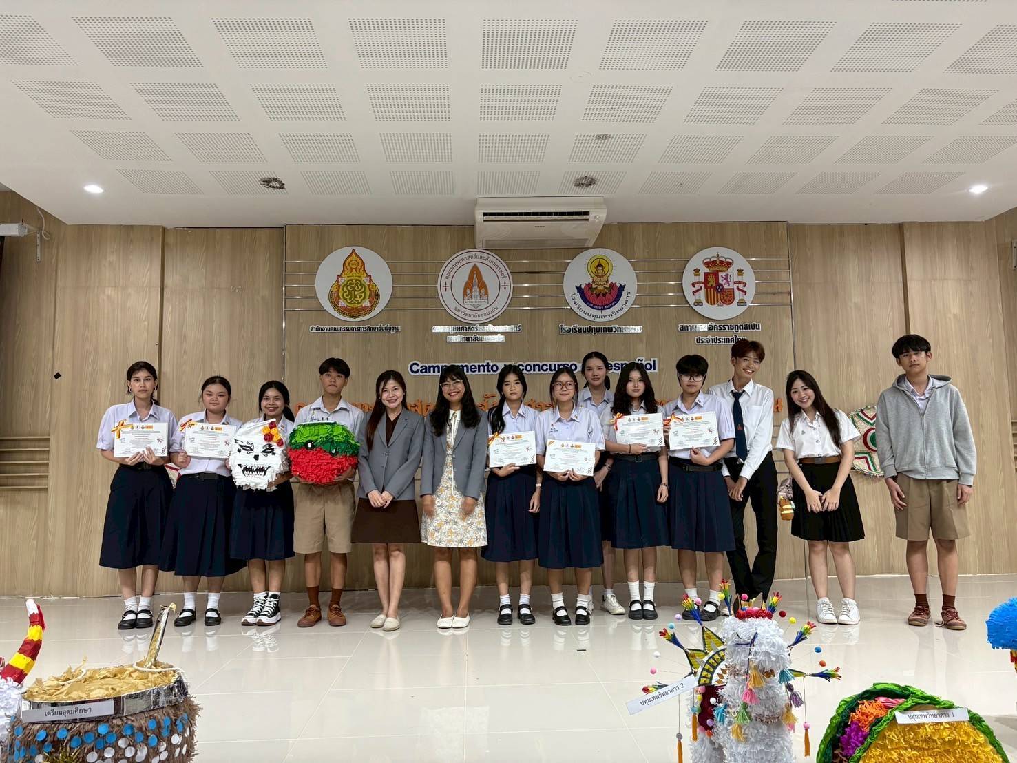 การเข้าร่วมค่ายวิชาการและการแข่งขันทักษะภาษา-วัฒนธรรมสเปนและลาตินอเมริการะดับภาคตะวันออกเฉียงเหนือครั้งที่ 10