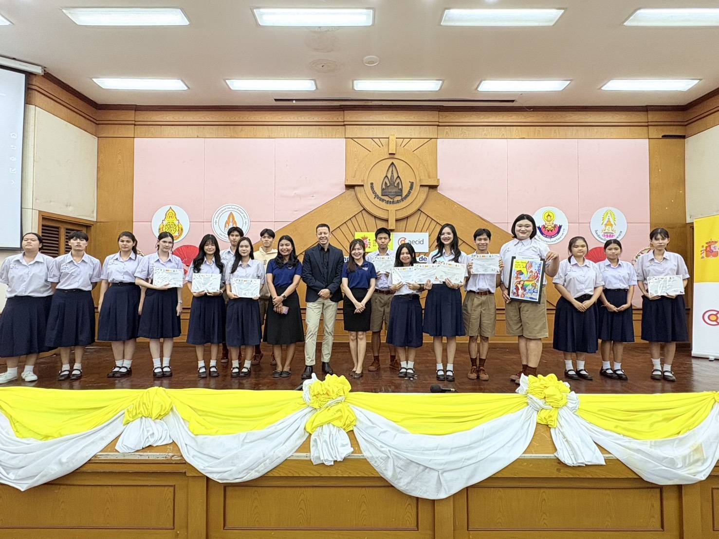การเข้าร่วมค่ายวิชาการและการแข่งขันทักษะภาษา-วัฒนธรรมสเปนและลาตินอเมริการะดับภาคตะวันออกเฉียงเหนือครั้งที่ 11